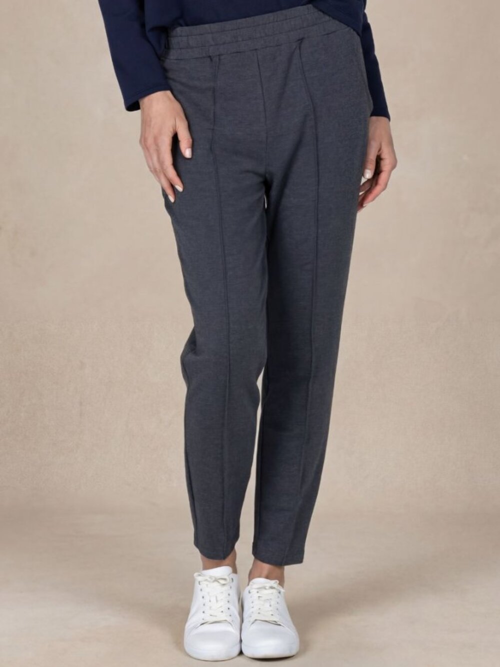 Tailored Jogger: Charcoal Heather